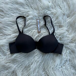 Skims Ultimate Push up Plunge Bra Onyx Size 36A